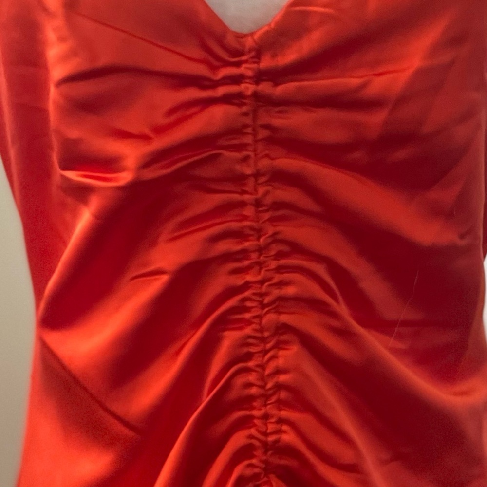 NWOT Jason Wu Women’s Rushed Front Strappy Dress - Picture 7 of 11
